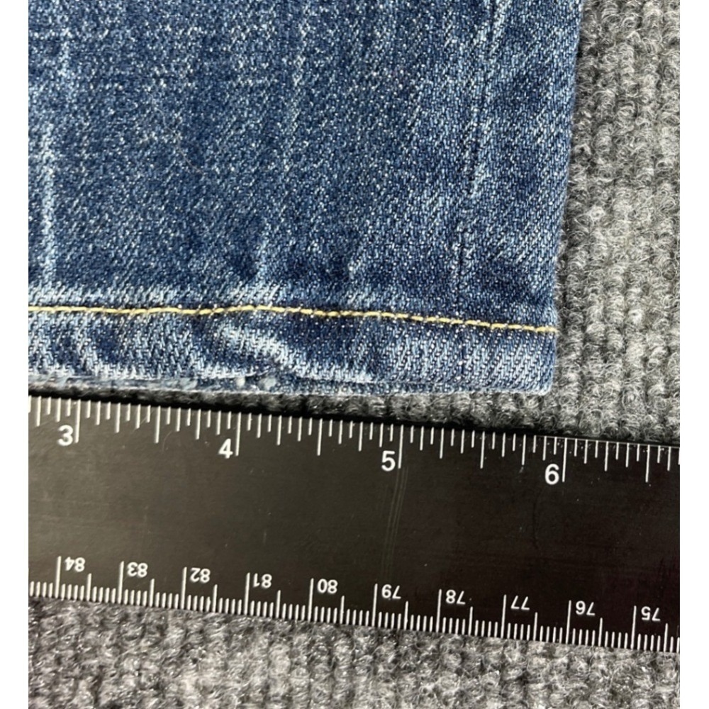 J.Crew Womens Stretch Denim Jeans Size 28 Ripped Distressed Dark Wash Casual - Picture 9 of 9